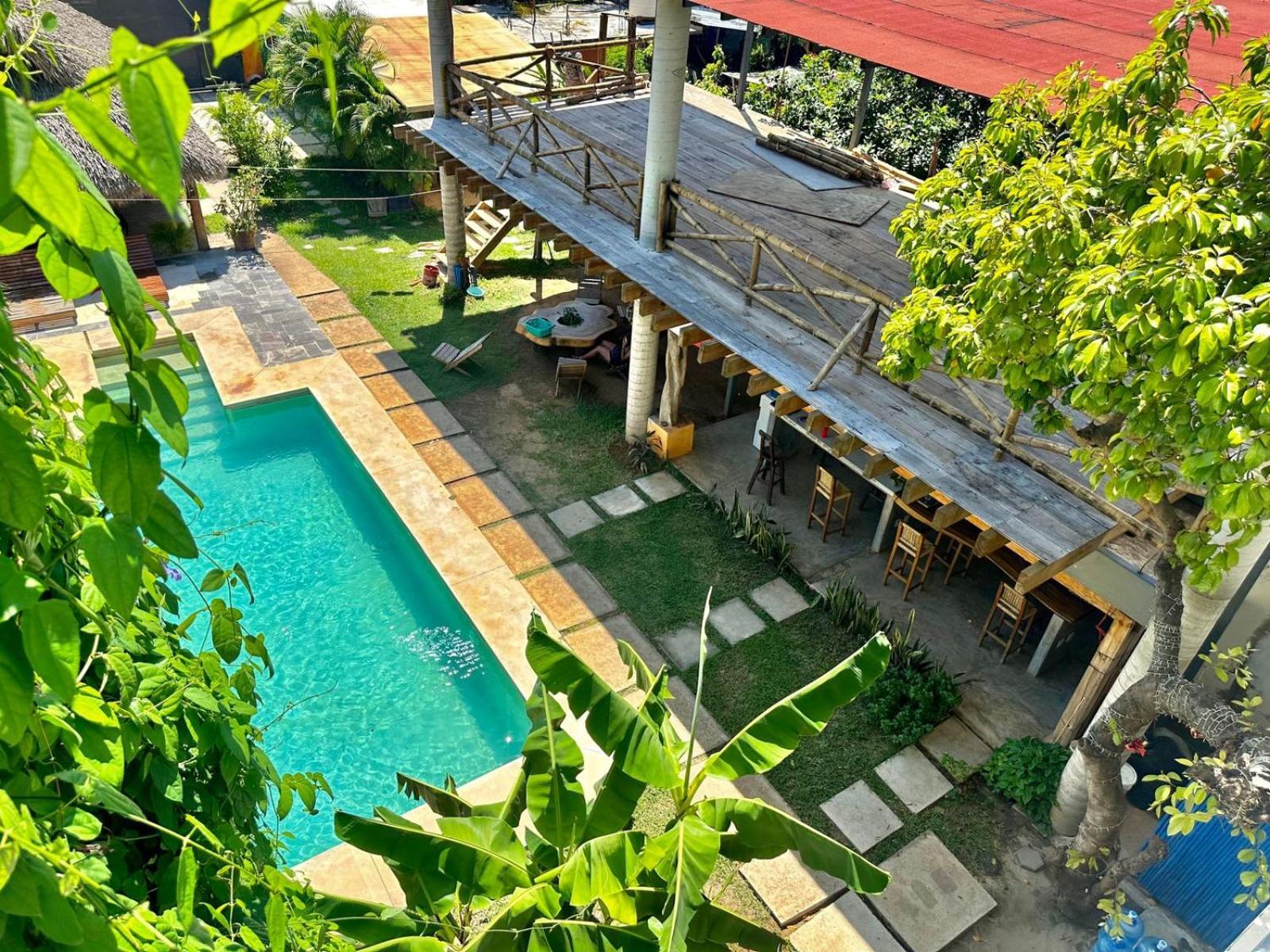 Surfnest Tamarindos Hostel Brisas de Zicatela Exterior foto
